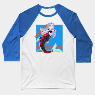 Mermaid Mecha Baseball T-Shirt